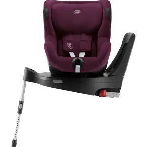 Κάθισμα αυτοκινήτου Britax Romer Dualfix iSense i-Size από 3 μηνών έως 18kg με βάση αυτοκινήτου Flex Base iSense Burgundy Red | Παιδικά Καθίσματα Αυτοκινήτου στο Fatsules