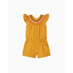 Zippy ολόσωμη φόρμα κοντή Κίτρινο | Κορίτσι 1-16 Ετών στο Fatsules