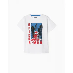 Spider-Man μπλούζα Zippy Λευκό | Μπλουζάκια στο Fatsules