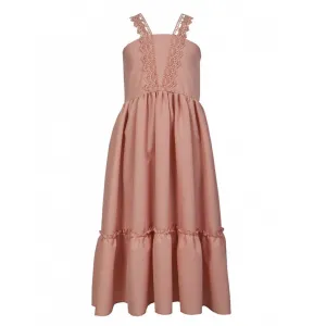 M&B Kid's Fashion Φόρεμα με δαντέλα Σομόν | Φορέματα στο Fatsules