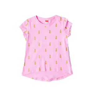Joyce Παιδική κοντομάνικη μπλούζα Ροζ | Μπλουζάκια στο Fatsules