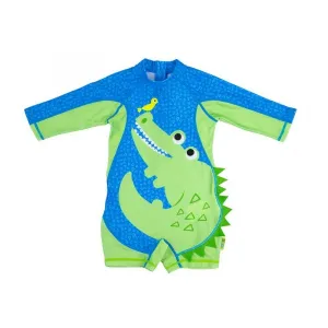 Αντιηλιακό φορμάκι Zoocchini UPF50 Surf Suit Alligator | Μαγιό στο Fatsules