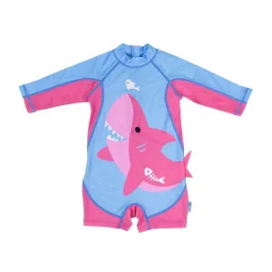 Αντιηλιακό φορμάκι Zoocchini UPF50 Surf Suit Pink Shark | Κορίτσι 1-16 Ετών - Όλα τα προιόντα στο Fatsules