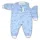 Υπνόσακος Ninetta με αφαιρούμενα μανίκια ζωάκια Γαλάζιο | Υπνόσακοι για μωρά στο Fatsules