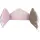 Πάντα διπλής όψης συννεφάκι Βaby Star 200/40cm Ροζ | Προίκα Μωρού - Λευκά είδη στο Fatsules