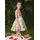 Abel & Lula Φόρεμα Μικάδο Σταμπωτό Τυρκουάζ | Φορέματα - Φούστες - Τσάντες στο Fatsules