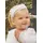 Abel & Lula Κορδέλα Λουλούδια Γκοφρέ Μπεζ | Βρεφικά καπέλα - Βρεφικές κορδέλες - τσιμπιδάκια - Βρεφικές κάλτσες - καλσόν - σκουφάκια - γαντάκια για μωρά στο Fatsules