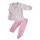 Βρεφικό σύνολο σετ μπλουζάκι κολάν Ellepi Ροζ | Βρεφικά Σύνολα - Σετ - Σαλοπέτα στο Fatsules