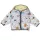 Chicco Αντιανεμικό ανοιξιάτικο μπουφάν με κουκούλα "Ζωάκια" Λευκό-Γκρι | Βρεφικά Ρούχα - Όλα τα προιόντα στο Fatsules