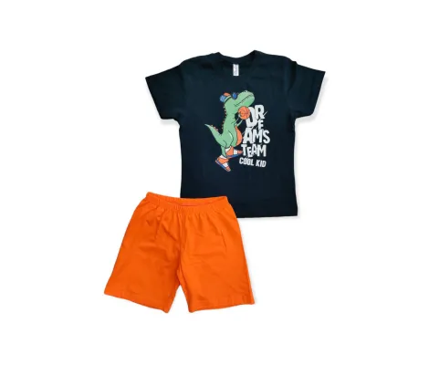 DREAMS πιτζάμα Cool Μπλε Πορτοκαλί | Εσώρουχα - πιτζάμες για αγόρια στο Fatsules