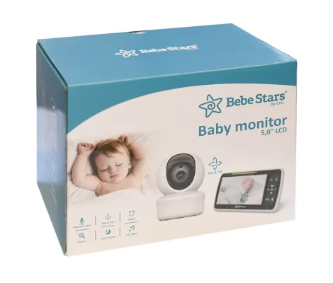 Ενδοεπικοινωνία Bebe Stars 5,0″ 9505 | Υγιεινή και Φροντίδα στο Fatsules