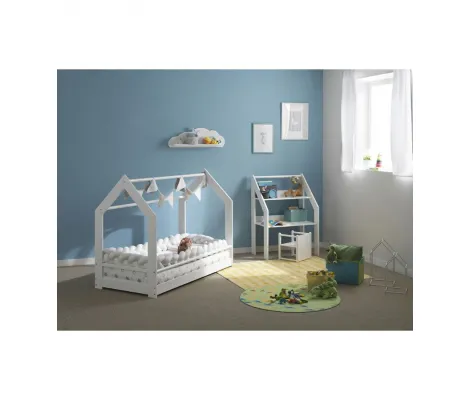 Παιδικό κρεβάτι PALI τύπου Montessori Freedom Λευκό | Παιδικά Κρεβάτια Montessori στο Fatsules