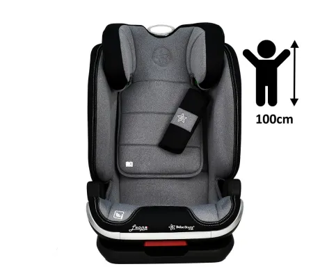 Κάθισμα αυτοκινήτου Bebe Stars Leon Plus i-Size 100-150cm Grey | Παιδικά Καθίσματα Αυτοκινήτου στο Fatsules