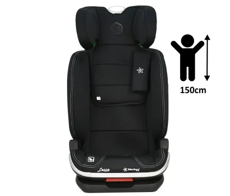 Κάθισμα αυτοκινήτου Bebe Stars Leon Plus i-Size 100-150cm Black | Παιδικά Καθίσματα Αυτοκινήτου στο Fatsules