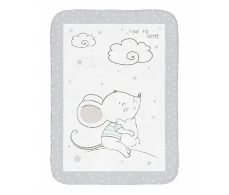 Κουβέρτα αγκαλιάς & Λίκνου Kikka Boo 80x110cm Joyful Mice | Κουβερτούλες στο Fatsules