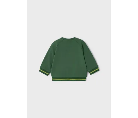 Mayoral Μπλούζα φούτερ με στάμπα "Cool" Πράσινο | Βρεφικά μπλουζάκια-πουλόβερ στο Fatsules