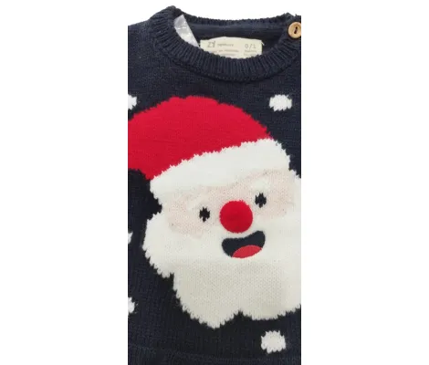 Zippy Christmas πουλόβερ Santa Μπλε | ZIPPY Φθινόπωρο-Χειμώνας 2022/23 στο Fatsules