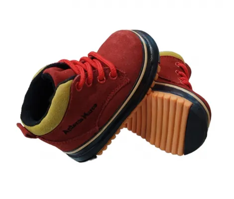 Δερμάτινα σουέντ μποτάκια Κεραμιδί Antonio Marco | Shoes winter 2022 στο Fatsules