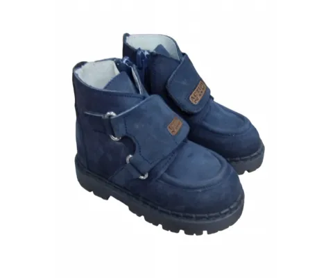 Δερμάτινα suede μποτάκια Μπλε σκούρο Libberland | Shoes winter 2022 στο Fatsules