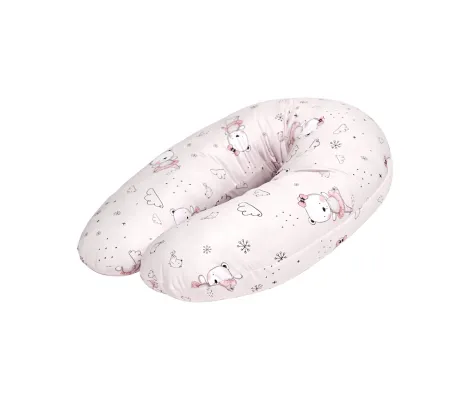Μαξιλάρι θηλασμού και εγκυμοσύνης Lorelli 190cm Pink Ballerina Bear | Μαξιλάρι εγκυμοσύνης - θηλασμού στο Fatsules