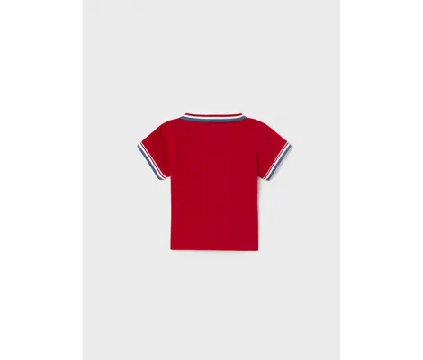 Mayoral Πόλο κοντομάνικο βασικό κόκκινο | Βρεφικά μπλουζάκια-πουλόβερ στο Fatsules