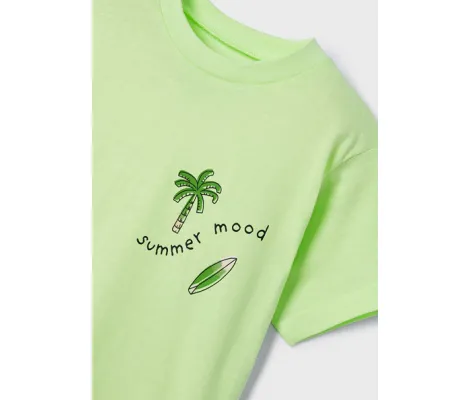 Mayoral Σετ 2 μπλουζ κοντομάνικη print πράσινο σκούρο | Mayoral Summer 2023 – 2 στο Fatsules