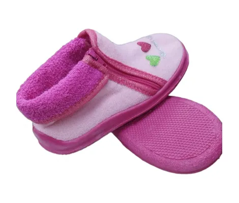 Παντοφλάκια Μποτάκια Ροζ καρδιές Chic | Παιδικά Ρούχα - Παπούτσια στο Fatsules