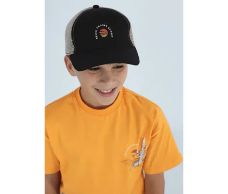 Mayoral Σετ μακό καπέλο κίτρινο πορτοκαλί | Mayoral Summer 2023 – 2 στο Fatsules