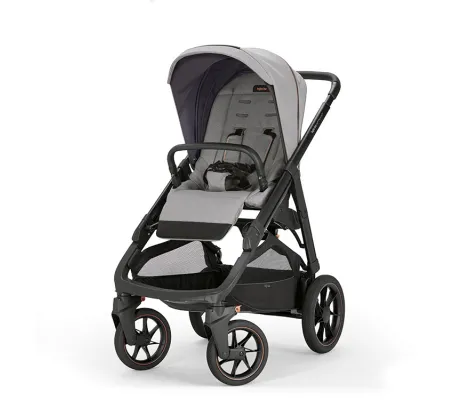 Σύστημα μεταφοράς Inglesina Aptica XT Quattro Horizon Grey με σκελετό Black και παιδικό κάθισμα αυτοκινήτου Cab | Πολυκαρότσια 3 σε 1 στο Fatsules