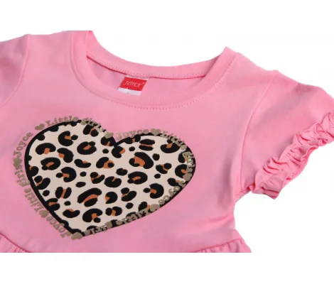 Joyce Παιδικό Φόρεμα μακό 'Heart' Ροζ | Φορέματα στο Fatsules