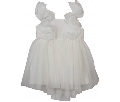 M&B Kid's Fashion Βρεφικό Φόρεμα τούλι Λευκό | Βρεφικά φορέματα - Φούστες στο Fatsules