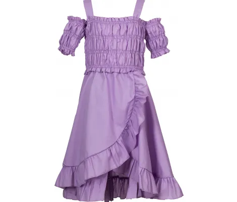 M&B Kid's Fashion Παιδικό Φόρεμα ποπλίνα Λιλά | Φορέματα - Φούστες στο Fatsules