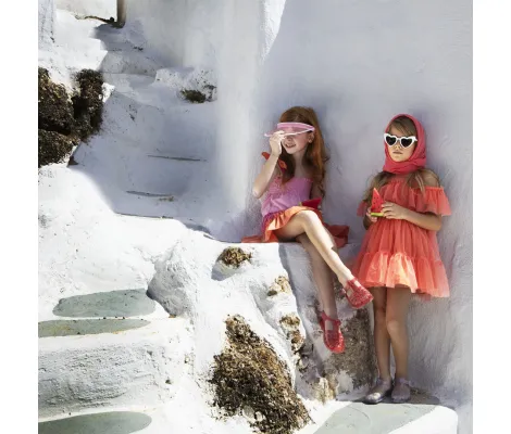 M&B Kid's Fashion Παιδικό Φόρεμα τούλι Κοραλί | Φορέματα - Φούστες στο Fatsules