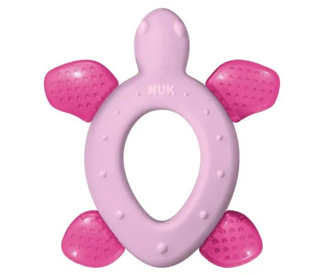 NUK Cool All-Around Δακτύλιος Οδοντοφυΐας Ψυγείου Χελωνάκι ροζ | Βρεφικές Κουδουνίστρες - Μασητικά στο Fatsules