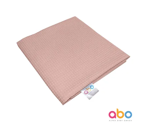 Abo πικέ κουβέρτα αγκαλιάς 72x110cm Ροζ | Κουβερτούλες στο Fatsules