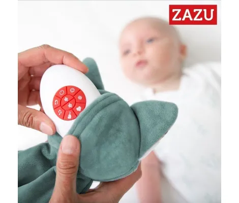 Νάνι μωρού Felix με Συσκευή Λευκών ήχων & Μελωδίες ZAZU | Λευκοί ήχοι - Προτζέκτορες στο Fatsules