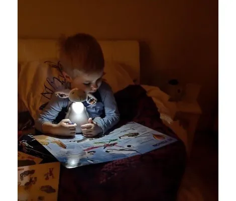 Επαναφορτιζόμενo φωτιστικό νυκτός & ανάγνωσης LED Προβατάκι ZAZU | Παιδικά παιχνίδια στο Fatsules