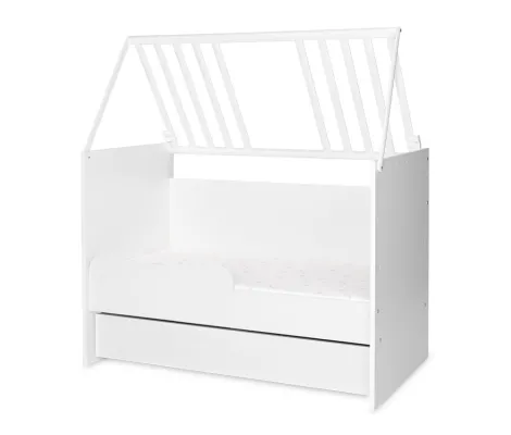 Πολυμορφικό κρεβάτι Lorelli Multi 5 σε 1 White + Δώρο το στρώμα | Πολυμορφικά Κρεβάτια στο Fatsules