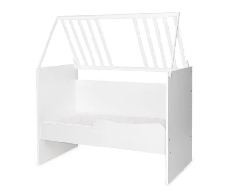 Πολυμορφικό κρεβάτι Lorelli Multi 5 σε 1 White + Δώρο το στρώμα | Πολυμορφικά Κρεβάτια στο Fatsules