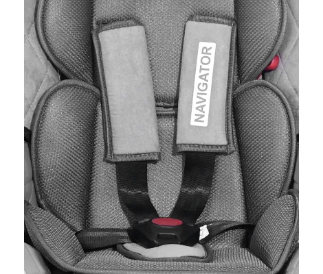 Κάθισμα Αυτοκινήτου Lorelli Navigator 9-36kg Grey Black | i Size 76-150cm // 9-36 kg // 9 μηνών-12 ετών στο Fatsules