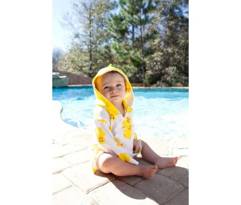 Swim Coverup Zoocchini UPF50+ Παπάκι | Μαγιό για μωρά - Πόντσο - Πετσέτες Παραλίας - Καπέλα Με Ηλιακή Προστασία στο Fatsules