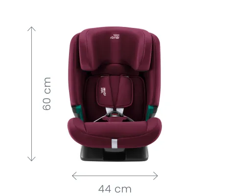Κάθισμα Αυτοκινήτου Britax Romer EvolvaFix i-Size έως 150cm Midnight Grey | i Size 76-150cm // 9-36 kg // 9 μηνών-12 ετών στο Fatsules