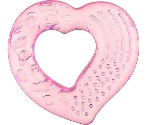 Akuku Μασητικό Ψυγείου Ροζ Καρδιά | Βρεφικές Κουδουνίστρες - Μασητικά στο Fatsules