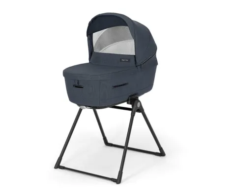 Σύστημα μεταφοράς Aptica Quattro χρώμα Resort Blue με σκελετό Palladio Black και παιδικό κάθισμα αυτοκινήτου DARWIN INFANT | Πολυκαρότσια 3 σε 1 στο Fatsules