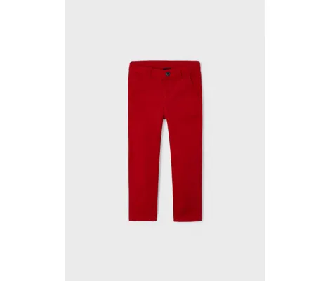 Mayoral Παντελόνι λοξότσεπο basic κόκκινο | Παντελόνια -  Παντελόνια τζιν - Παντελόνια Skinny  - Ζώνες στο Fatsules