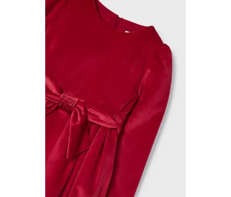 Mayoral Φόρεμα βελούδινο κόκκινο | Φορέματα - Φούστες - Τσάντες στο Fatsules