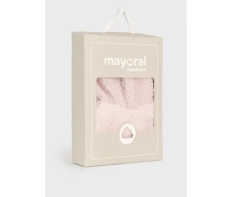 Mayoral Σετ σκουφος κασκολ ροζ μπεμπε | Σκουφάκια-Γαντάκια-Κασκόλ στο Fatsules