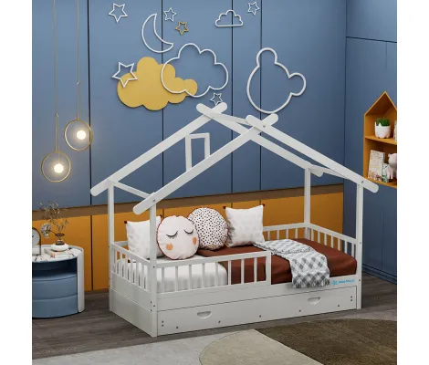Κρεβάτι Bebe Stars Moonlight Montessori | Παιδικά Κρεβάτια Montessori στο Fatsules