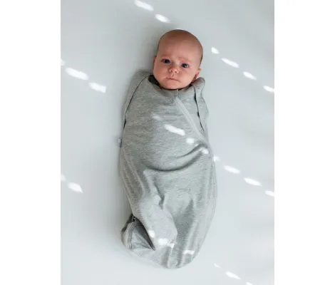 Υπνόσακος χειμωνιάτικος GroBag Swaddle Βag 2.5 tog (θερμοκρασίες 16-20°C) 3-6 μηνών Grey Marl | Υπνόσακοι για μωρά στο Fatsules