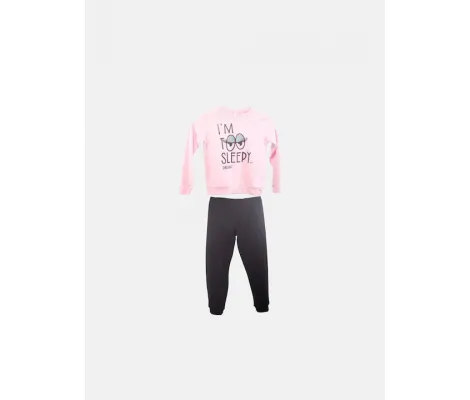 Dreams Σετ πιτζάμες 'Sleepy' Ροζ | Εσώρουχα - πιτζάμες για κορίτσια στο Fatsules
